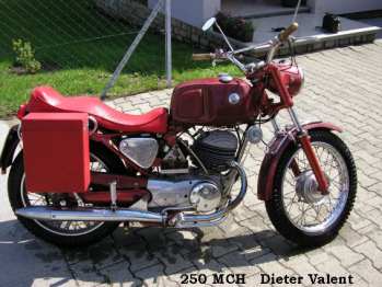 Puch 250 MCH rouge
