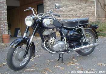 Puch 250 SGS noire Allstate